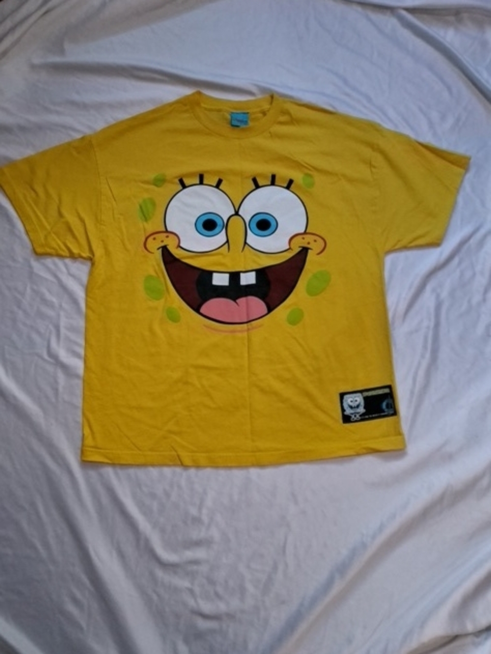 SpongeBob Yellow Kids Graphic Tee